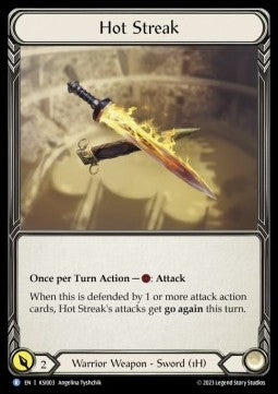 Hot Streak (Regular) - Heavy Hitters - Kassai Blitz Deck (Rare) [003]