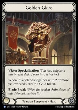 Golden Glare (Regular) - Heavy Hitters - Victor Blitz Deck (Rare) [004]