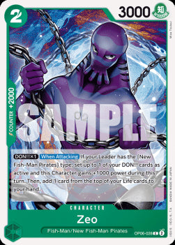 Zeo (OP06-028) - Wings of the Captain (Common) [028]