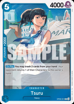 Tsuru (OP06-051) - Wings of the Captain (Rare) [051]