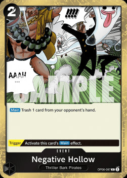 Negative Hollow (OP06-097) - Wings of the Captain (Rare) [097]