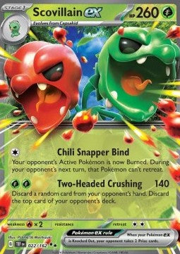 Scovillain ex - Temporal Forces (Double Rare) [022]