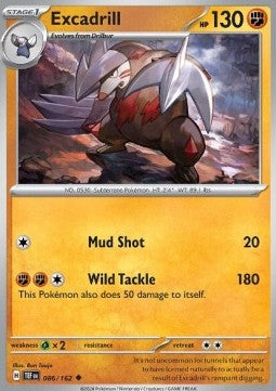 Excadrill - Temporal Forces (Uncommon) [086]