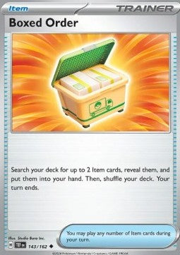 Boxed Order - Temporal Forces (Uncommon) [143]