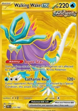 Walking Wake ex - Temporal Forces (Secret Rare) [TEF-215]