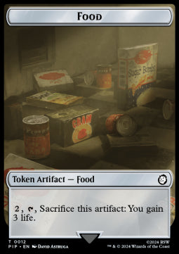 Food Token // Zombie Mutant (B 2/2) (V.1) - Universes Beyond: Fallout: Tokens (Token) [TPIP-T 12/7]