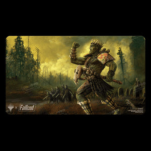Universes Beyond: Fallout: "Grave Titan" Playmat - Universes Beyond: Fallout