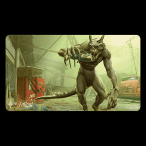 Universes Beyond: Fallout: "Tarmogoyf" Playmat - Universes Beyond: Fallout