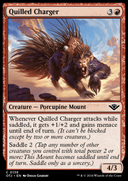 Quilled Charger - Outlaws of Thunder Junction (Common) [139]