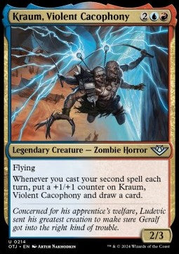 Kraum, Violent Cacophony - Outlaws of Thunder Junction (Uncommon) [214]