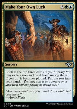 Make Your Own Luck - Outlaws of Thunder Junction (Uncommon) [218]