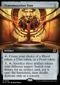 Transmutation Font (V.3) - The Big Score (Mythic) [93]