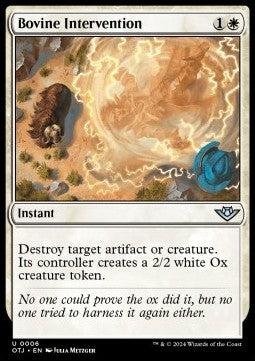 Bovine Intervention - Outlaws of Thunder Junction (Uncommon) [6]