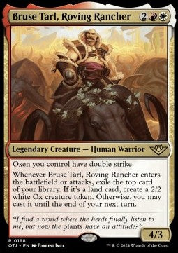 Bruse Tarl, Roving Rancher - Outlaws of Thunder Junction (Rare) [198]