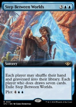 Step Between Worlds - Outlaws of Thunder Junction: Extras (Rare) [321]