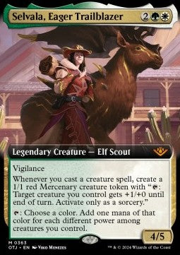 Selvala, Eager Trailblazer - Outlaws of Thunder Junction: Extras (Mythic) [XOTJ-363]