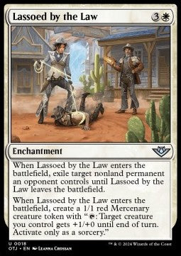 Lassoed by the Law - Outlaws of Thunder Junction (Uncommon) [18]