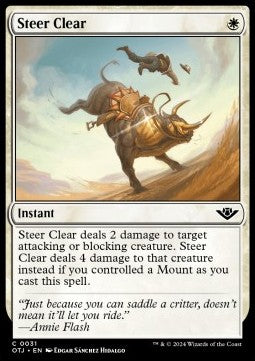 Steer Clear - Outlaws of Thunder Junction (Common) [31]