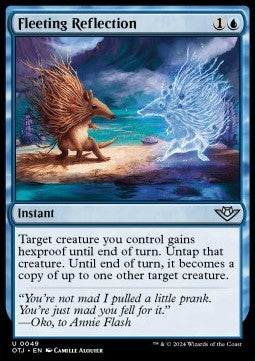 Fleeting Reflection - Outlaws of Thunder Junction (Uncommon) [49]