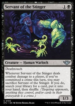 Servant of the Stinger - Outlaws of Thunder Junction (Uncommon) [105]