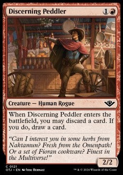 Discerning Peddler - Outlaws of Thunder Junction (Common) [121]