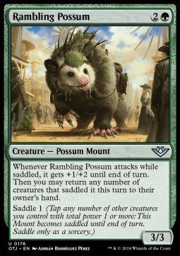 Rambling Possum - Outlaws of Thunder Junction (Uncommon) [176]