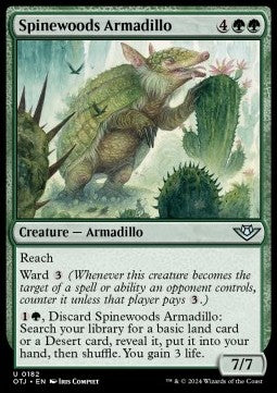 Spinewoods Armadillo - Outlaws of Thunder Junction (Uncommon) [182]