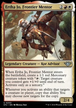Ertha Jo, Frontier Mentor - Outlaws of Thunder Junction (Uncommon) [203]