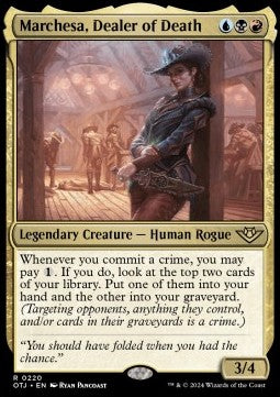 Marchesa, Dealer of Death - Outlaws of Thunder Junction (Rare) [220]