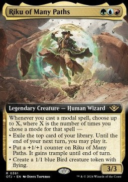 Riku of Many Paths - Outlaws of Thunder Junction: Extras (Rare) [361]