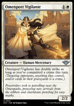 Omenport Vigilante - Outlaws of Thunder Junction (Uncommon) [21]