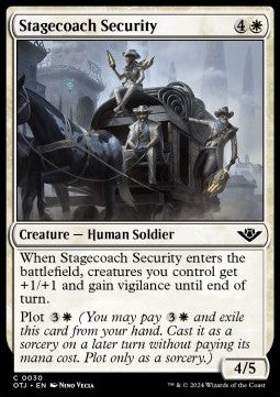 Stagecoach Security - Outlaws of Thunder Junction (Common) [30]