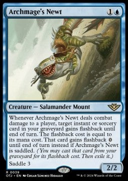 Archmage's Newt - Outlaws of Thunder Junction (Rare) [39]