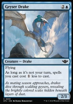 Geyser Drake - Outlaws of Thunder Junction (Common) [51]