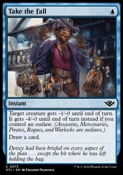 Take the Fall - Outlaws of Thunder Junction (Common) [73]