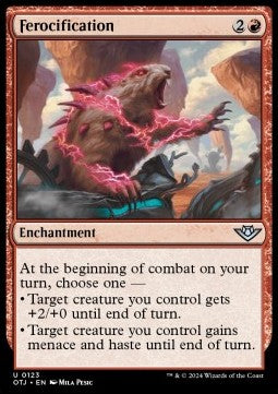 Ferocification - Outlaws of Thunder Junction (Uncommon) [123]