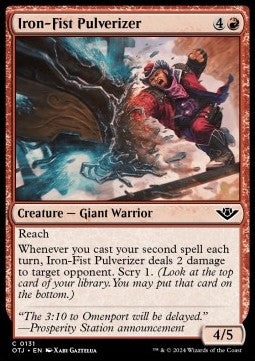 Iron-Fist Pulverizer - Outlaws of Thunder Junction (Common) [131]