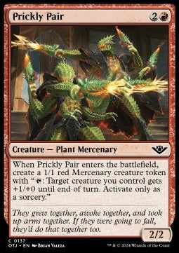 Prickly Pair - Outlaws of Thunder Junction (Common) [137]