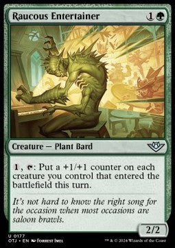 Raucous Entertainer - Outlaws of Thunder Junction (Uncommon) [177]