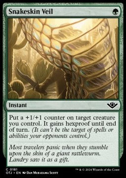 Snakeskin Veil - Outlaws of Thunder Junction (Common) [181]