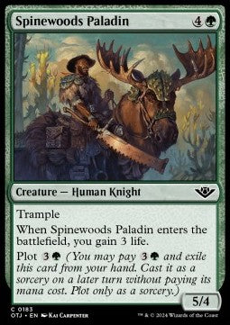 Spinewoods Paladin - Outlaws of Thunder Junction (Common) [183]