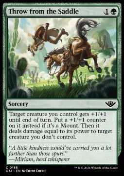 Throw from the Saddle - Outlaws of Thunder Junction (Common) [185]