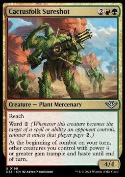 Cactusfolk Sureshot - Outlaws of Thunder Junction (Uncommon) [199]