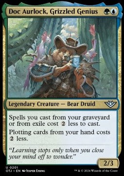 Doc Aurlock, Grizzled Genius - Outlaws of Thunder Junction (Uncommon) [201]