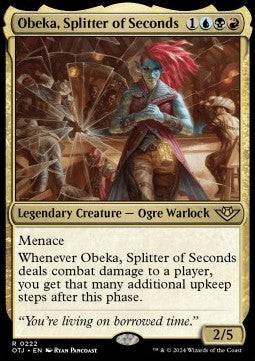 Obeka, Splitter of Seconds - Outlaws of Thunder Junction (Rare) [222]