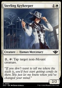 Sterling Keykeeper - Outlaws of Thunder Junction (Common) [32]