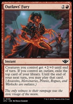 Outlaws' Fury - Outlaws of Thunder Junction (Common) [136]