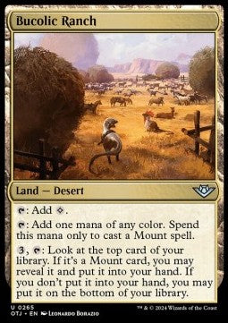 Bucolic Ranch - Outlaws of Thunder Junction (Uncommon) [265]