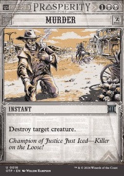 Murder - Breaking News (Uncommon) [16]