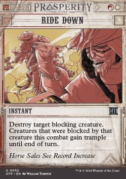 Ride Down - Breaking News (Uncommon) [52]